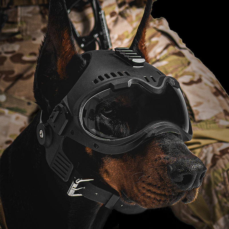 Motorcycle Gear Dogs - Tactical Dog Training K9 Helmet Military