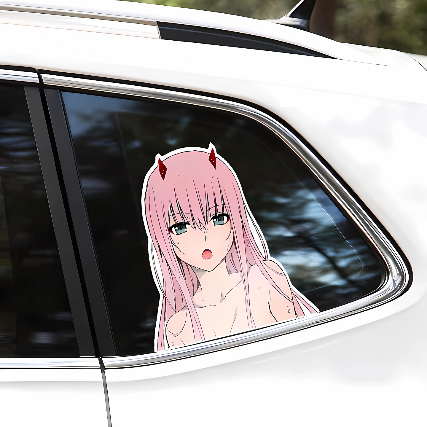 Zero Motorcycle Gear - Cute Anime Girl Zero Two Car