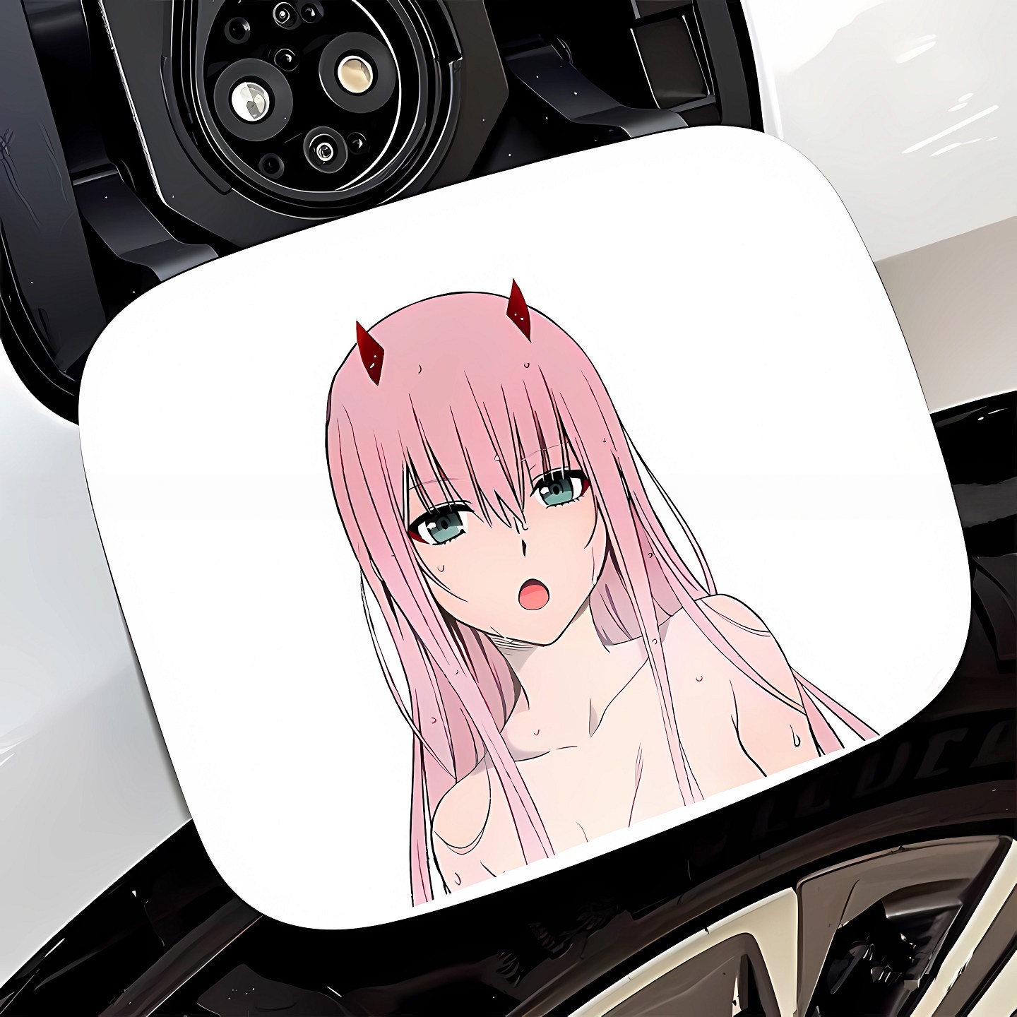 Cute Anime Girl Zero Two Car J - Zero Motorcycle Gear recension och pris