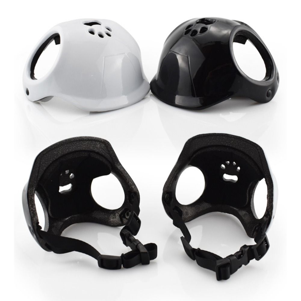 Plastic Pet Dog Helmets With E - Motorcycle Gear Dogs recension och pris