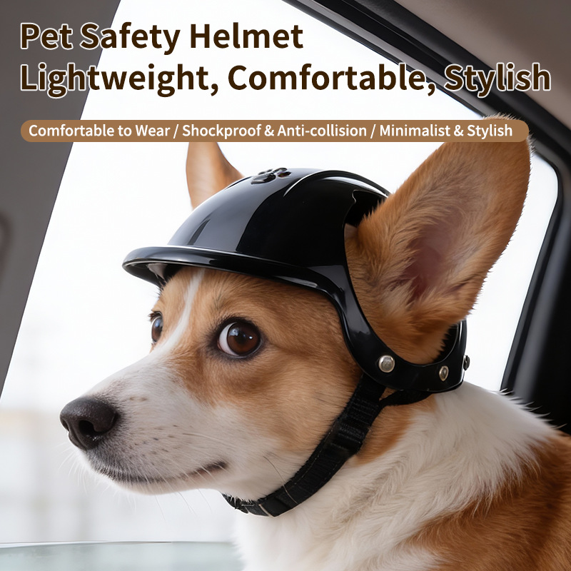 Mini Motorcycle Pet Helmet Dec - Motorcycle Gear Dogs recension och pris