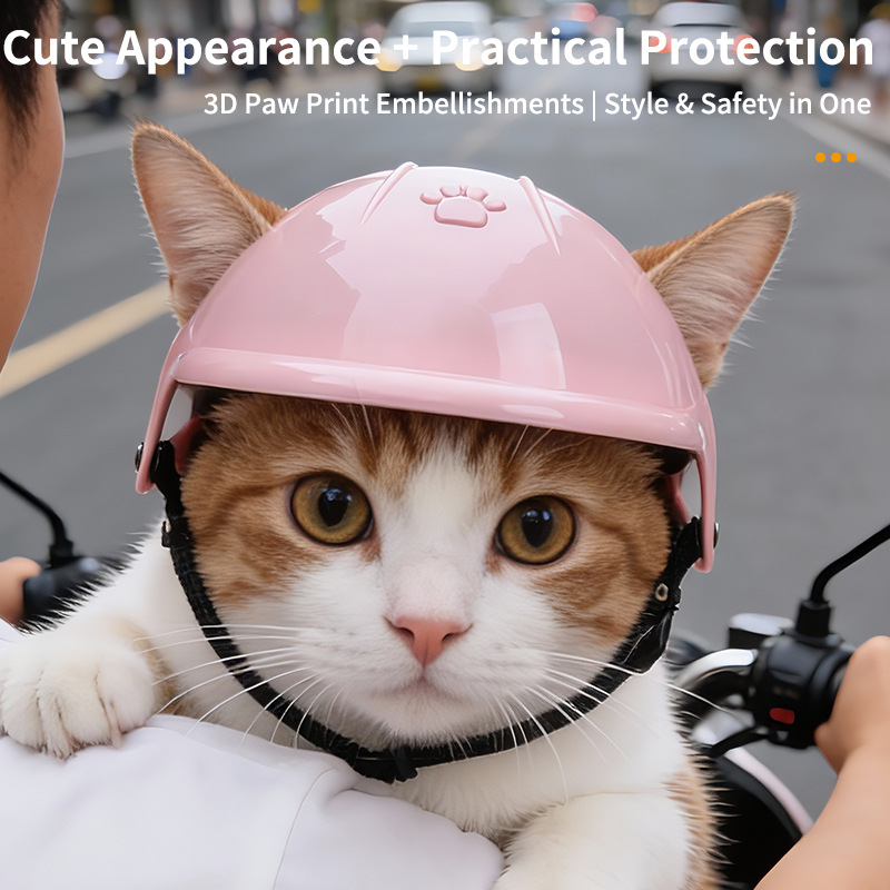 Mini Motorcycle Pet Helmet Dec - Motorcycle Gear Dogs recension och pris